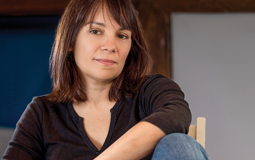 Claire Adam &rsquo;96 relaxes